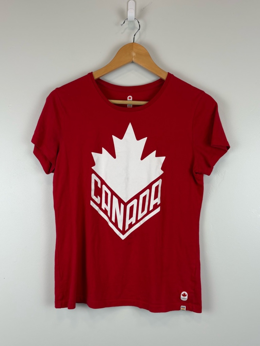 Hudson's Bay Company HBC Team Canada Olympic Graphic T-Shirt - Red - medium
